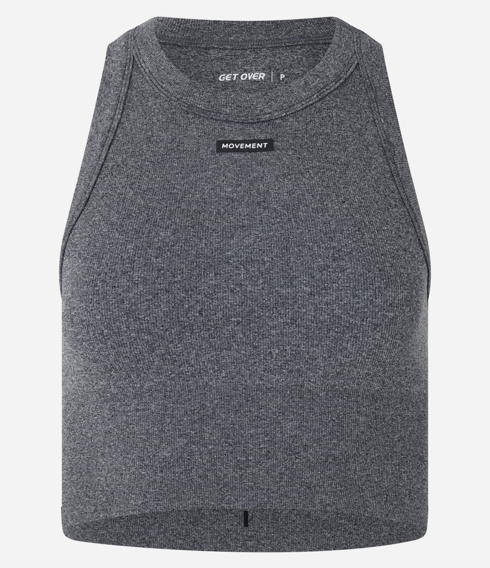 Regata Esportiva Seamless Texturizada com Emborrachado Movement Cinza 5