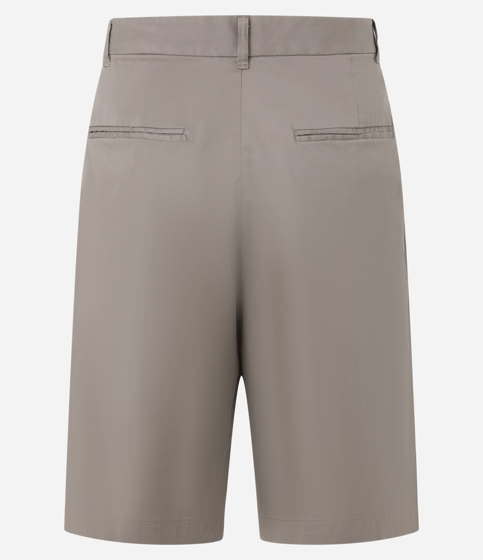 Bermuda Ampla Alfaiatada com Pregas Bege 5