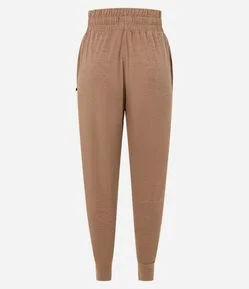 Calça Jogger Esportiva com Cós Regulável e Toque Suave