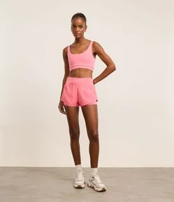 Bermuda Runner Esportiva em Microfibra com Bolso Funcional