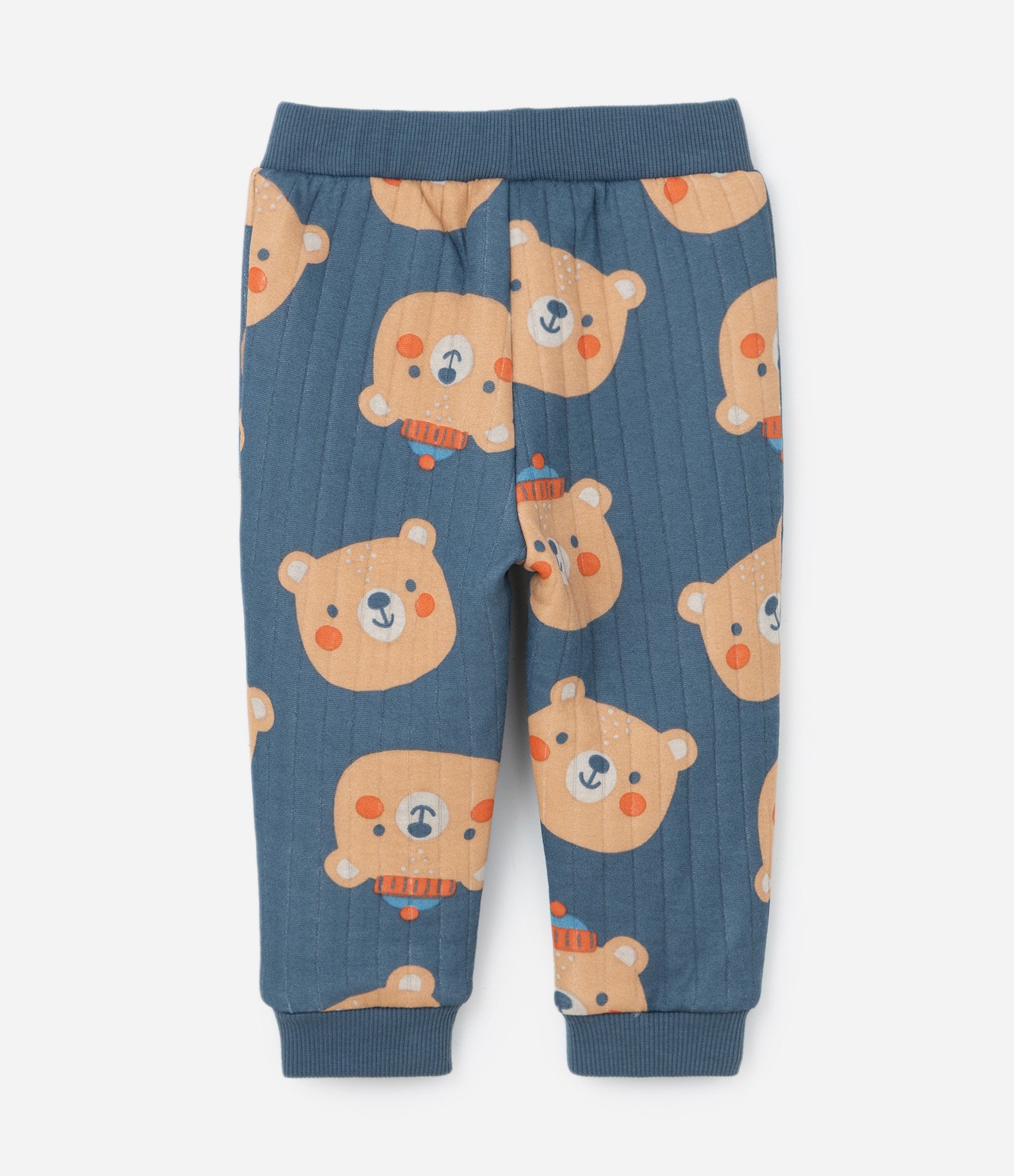 Conjunto Infantil em Matelasse Estampa Ursinhos - Tam 0 a 18 meses Azul 6