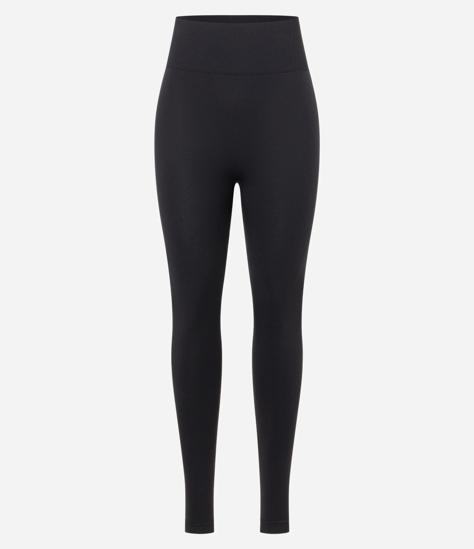 Calça Legging Esportiva Texturizada e Sem Costura Preto 5