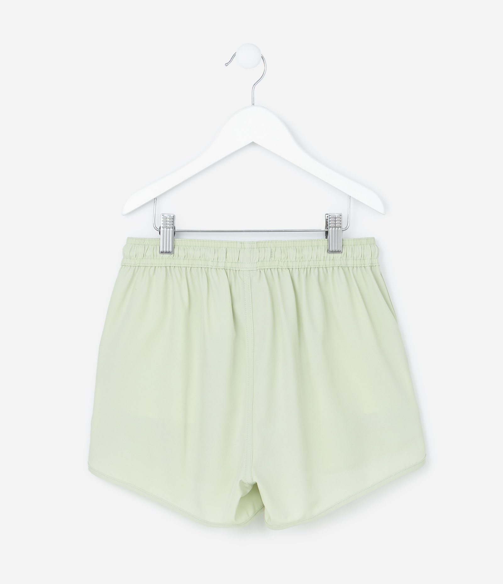 Short Runner Infantil em Microfibra com Amarração - Tam 5 a 14 Anos Verde 3