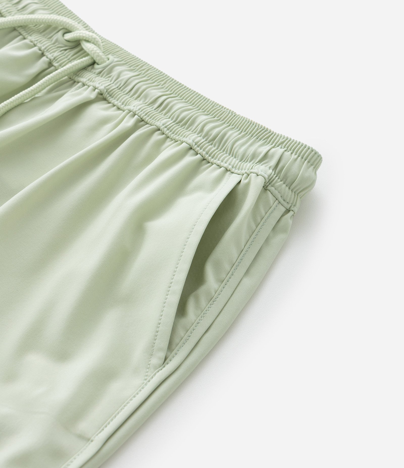 Short Runner Infantil em Microfibra com Amarração - Tam 5 a 14 Anos Verde 5