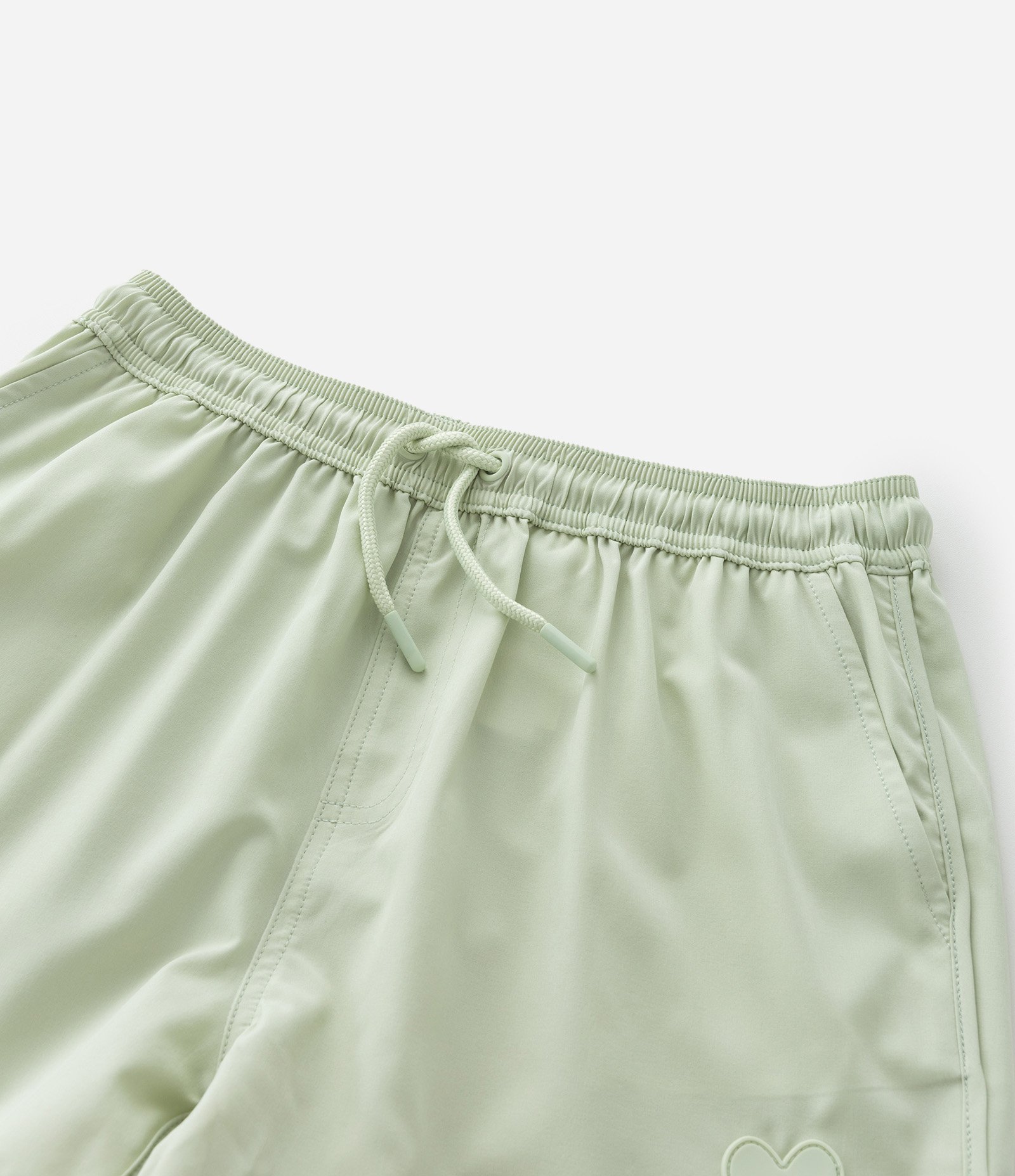 Short Runner Infantil em Microfibra com Amarração - Tam 5 a 14 Anos Verde 6
