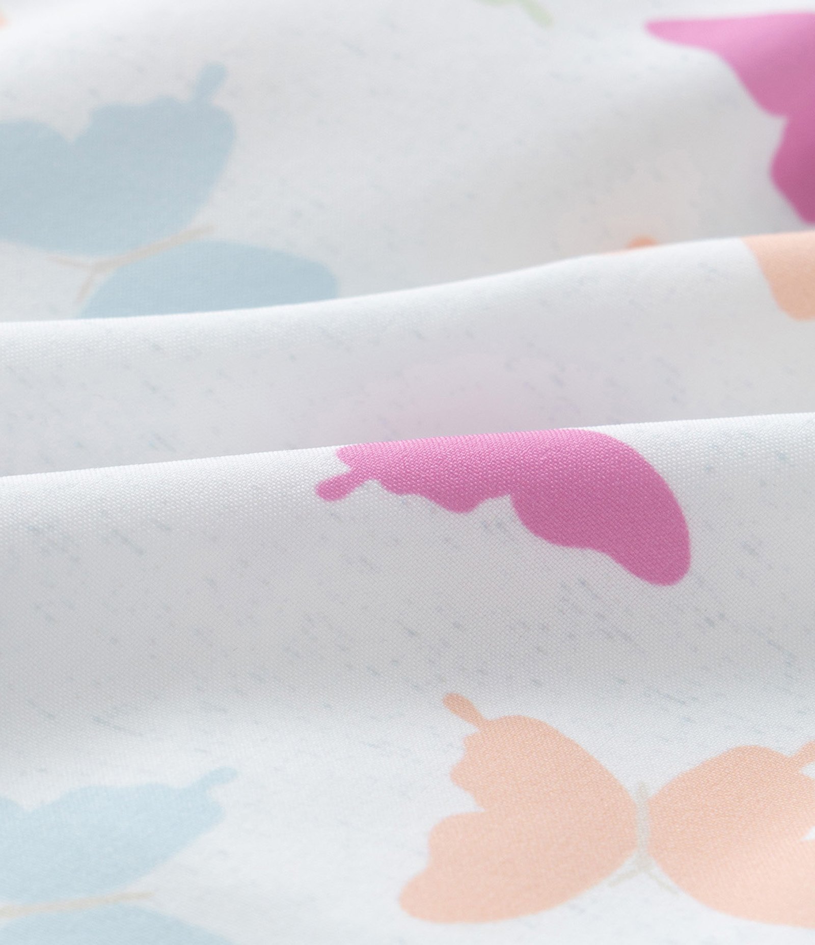 Short Runner Infantil com Estampa Borboletas - Tam 5 a 14 Anos Branco 4