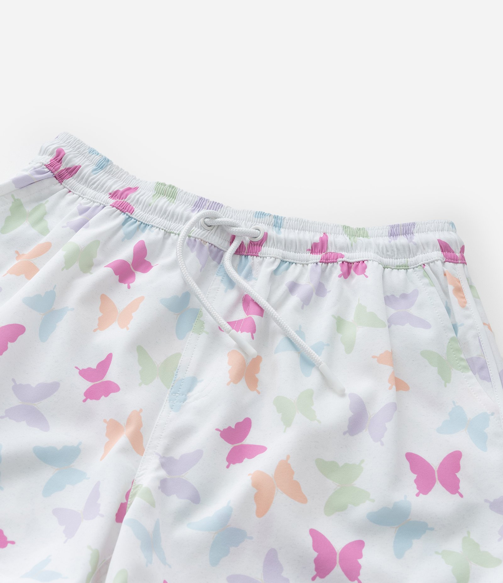 Short Runner Infantil com Estampa Borboletas - Tam 5 a 14 Anos Branco 6