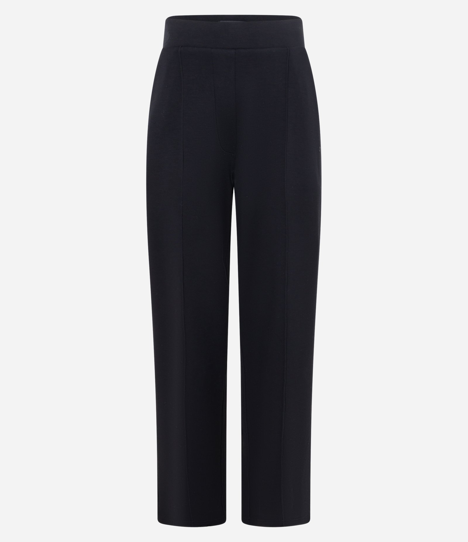 Calça Reta Esportiva com Frisos Frontais e Cós Largo 5