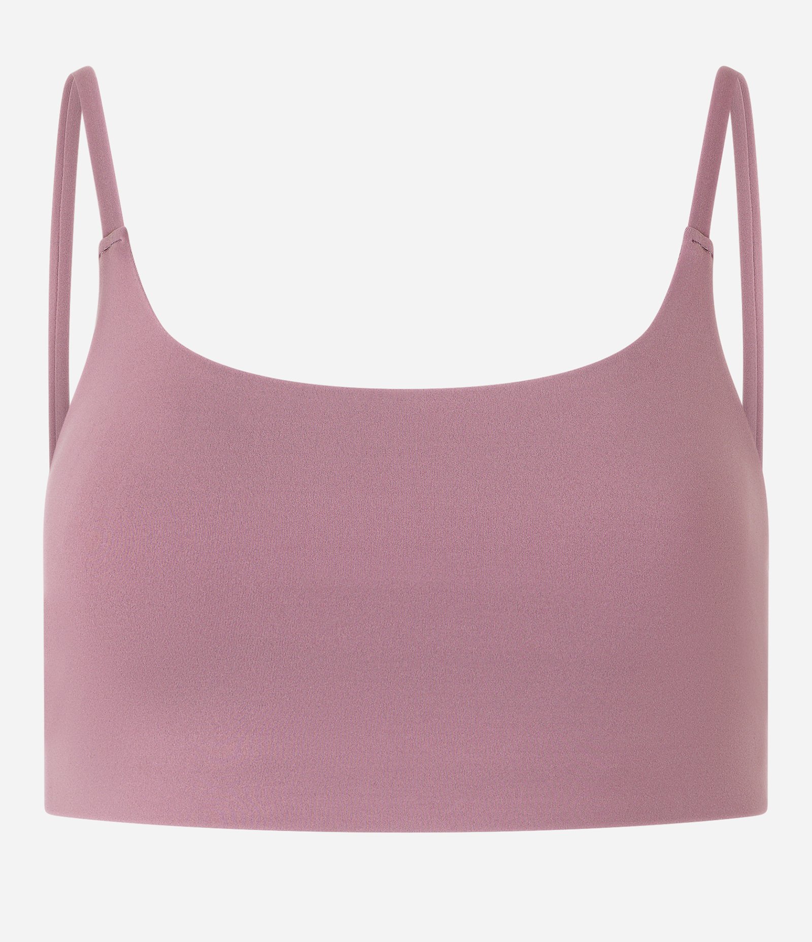 Top Esportivo em Poliamida com Alças Finas Rosa Opaco 6