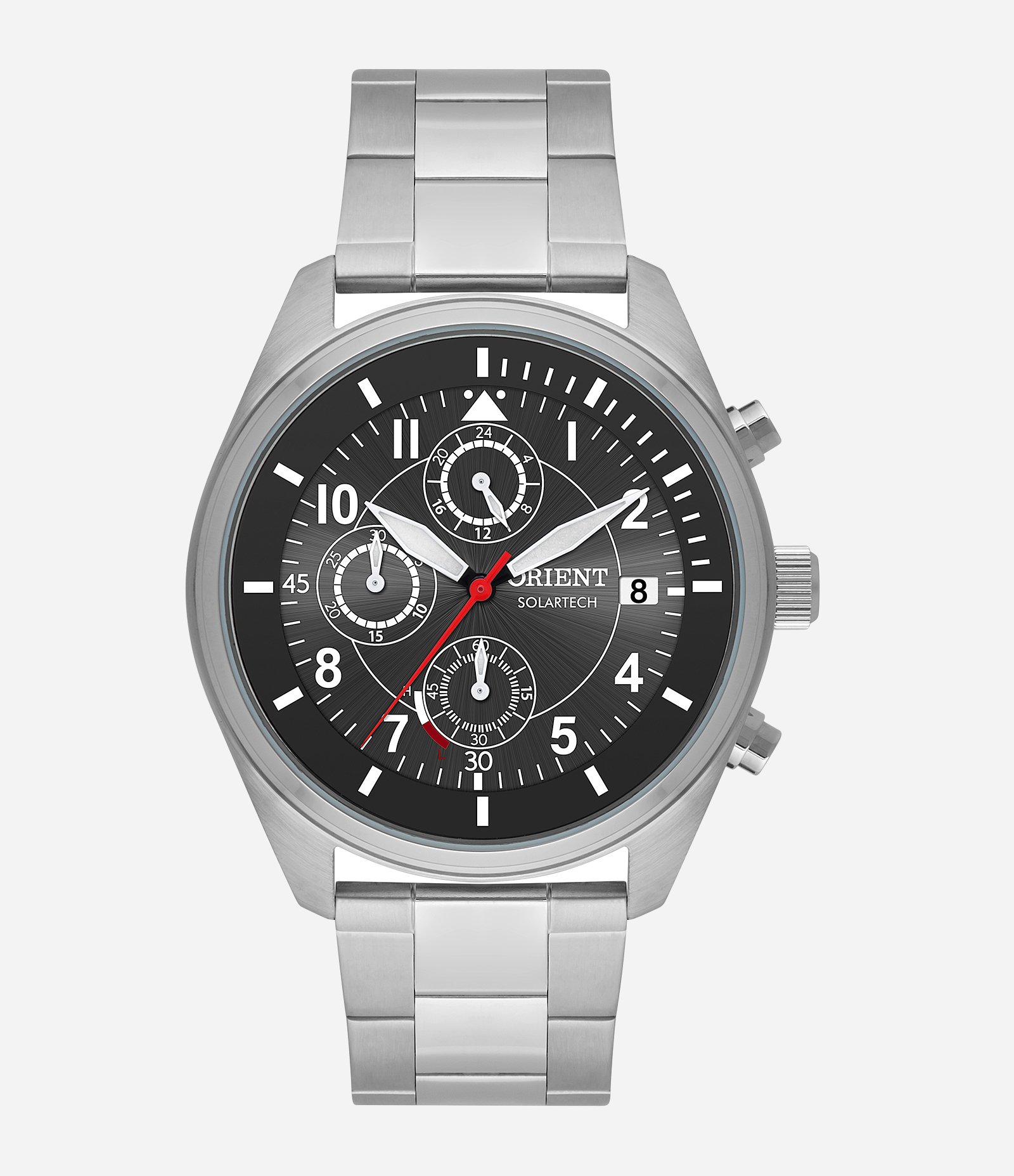 Relógio Orient Masculino Solartech PRATA 1