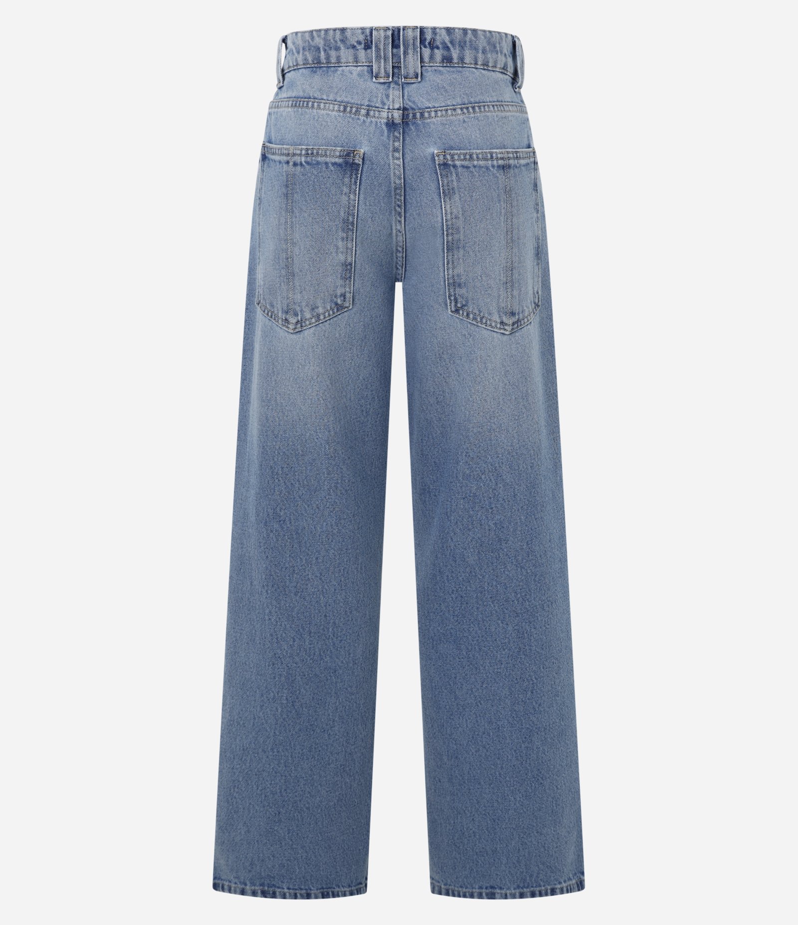 Calça Skater em Jeans Dirty com Cintura Baixa Azul 6