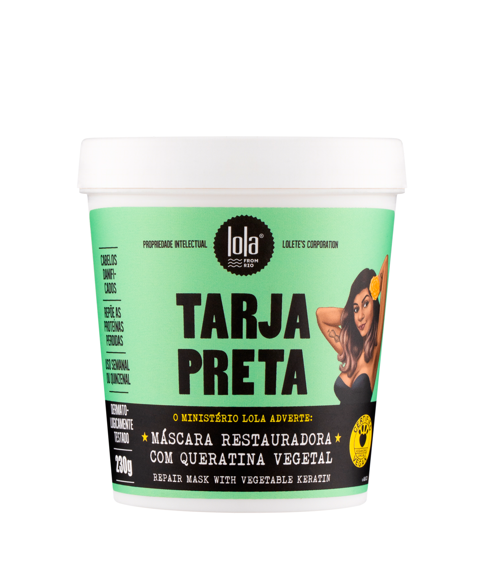 Máscara Capilar Tarja Preta  230g 1
