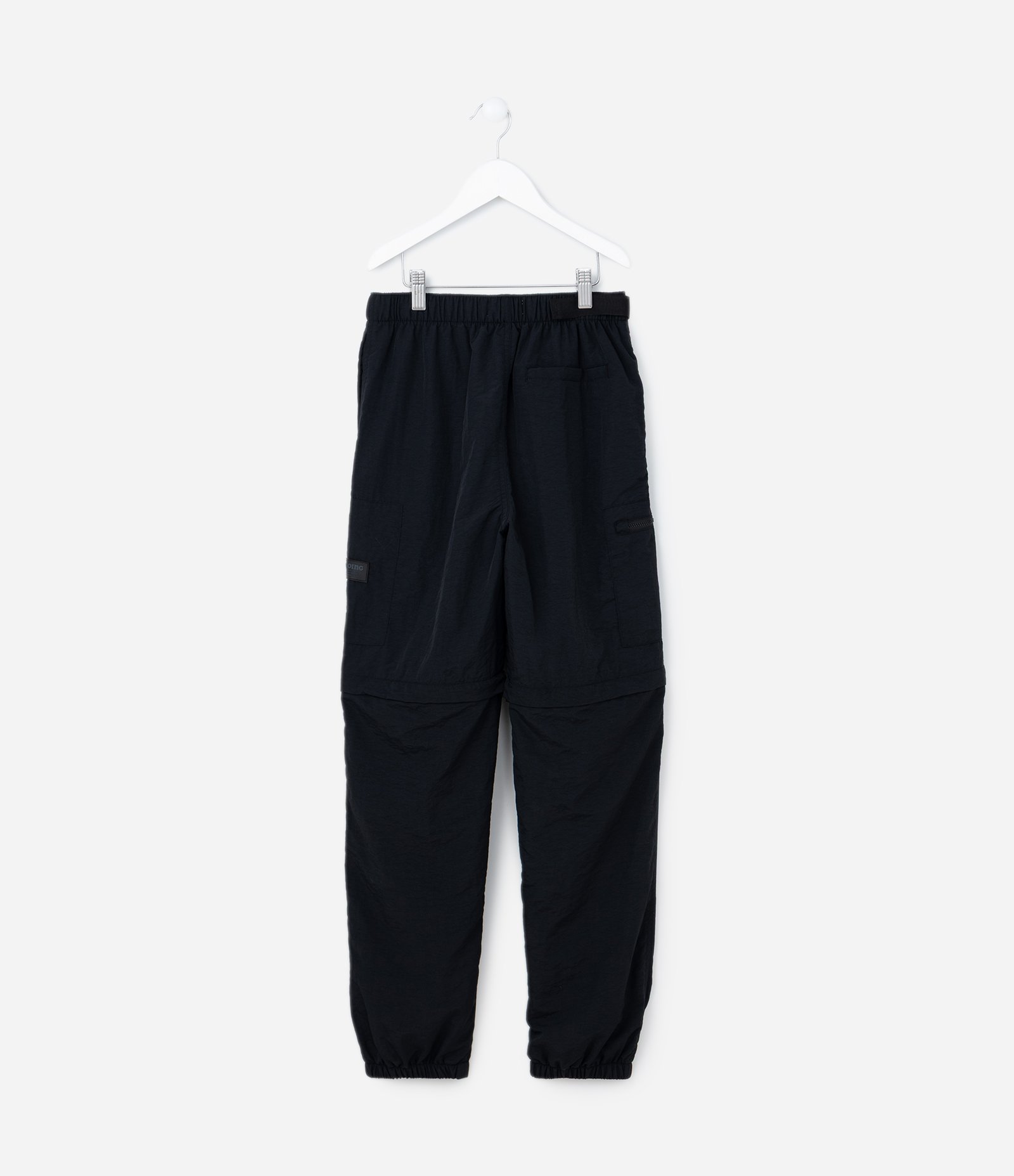 Calça Infantil em Microfibra Vira Bermuda - Tam 5 a 14 Anos Preto 2