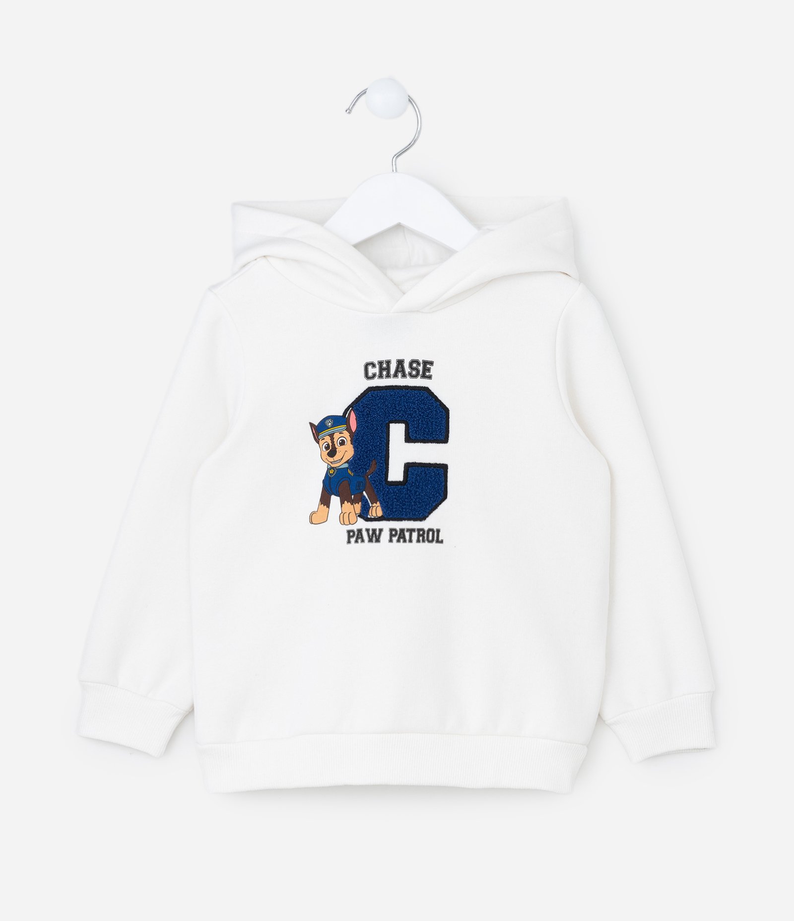 Casaco Infantil Quentinho com Estampa Patrulha Canina - Tam 2 a 6 Anos Branco 1