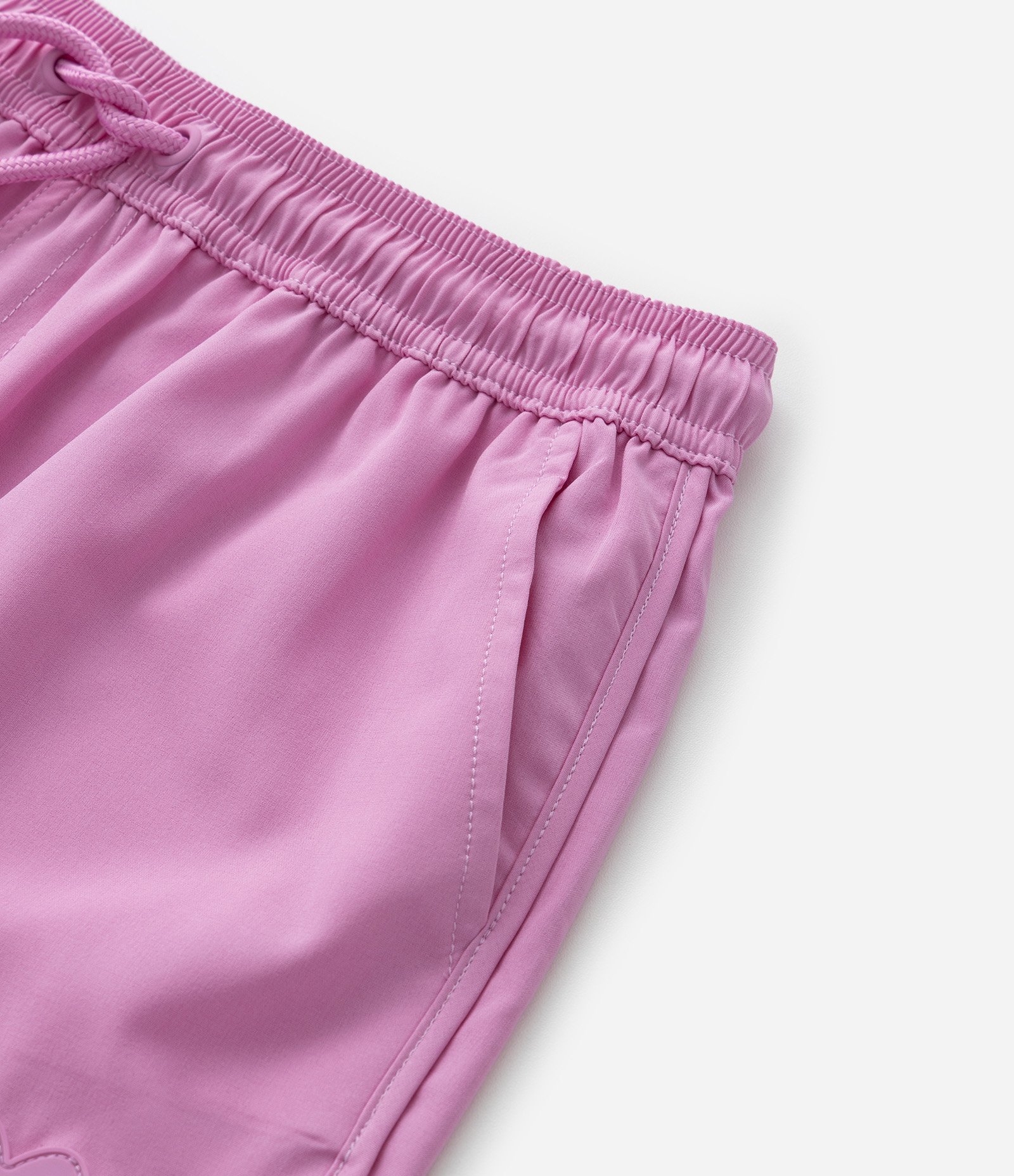 Short Runner Infantil em Microfibra com Amarração - Tam 5 a 14 Anos Rosa 3