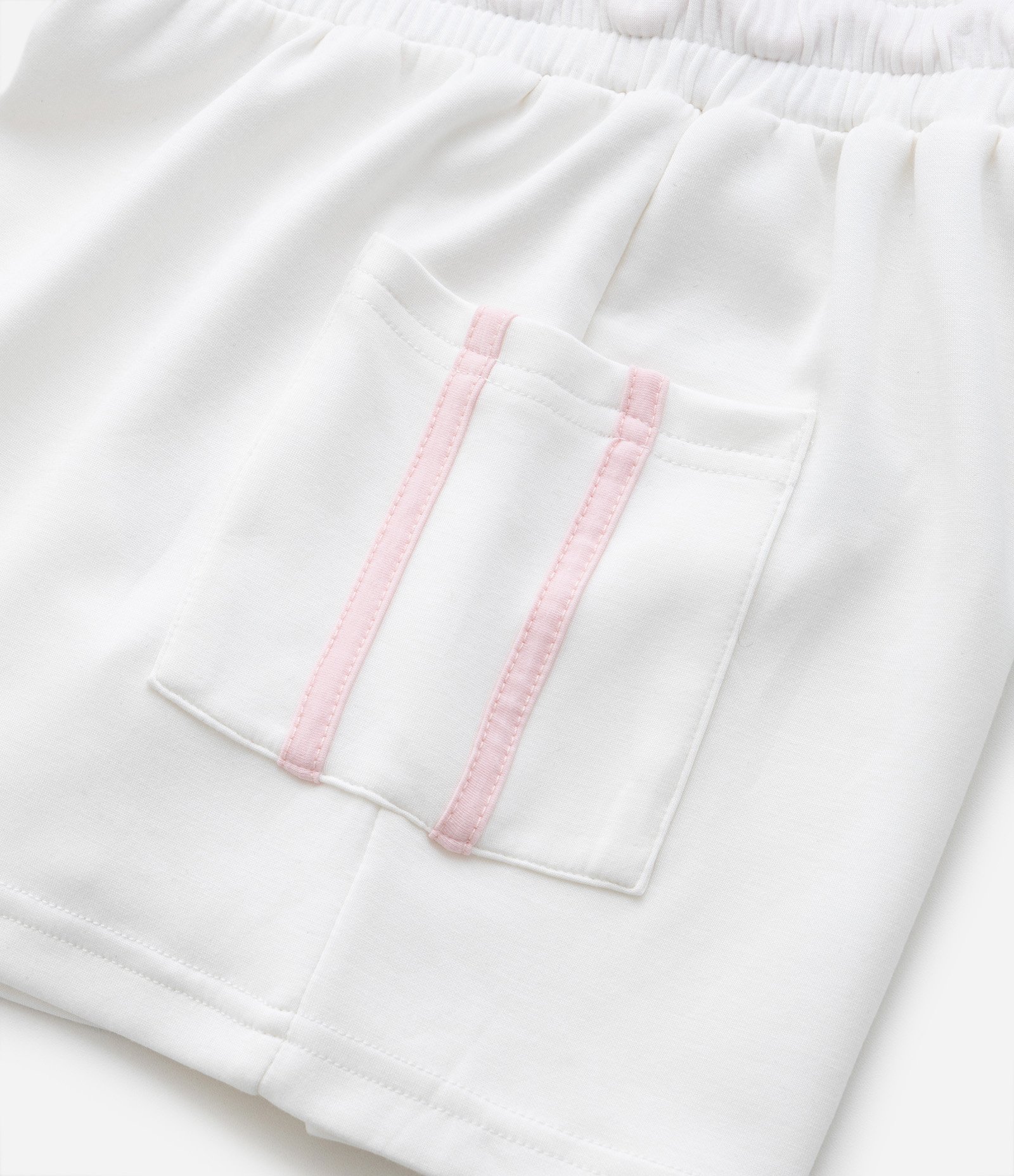 Short Infantil em Moletom com Bolsos - Tam 5 a 14 Anos 6