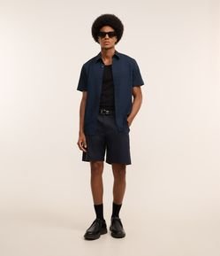 Bermuda Tech Reta em Sarja