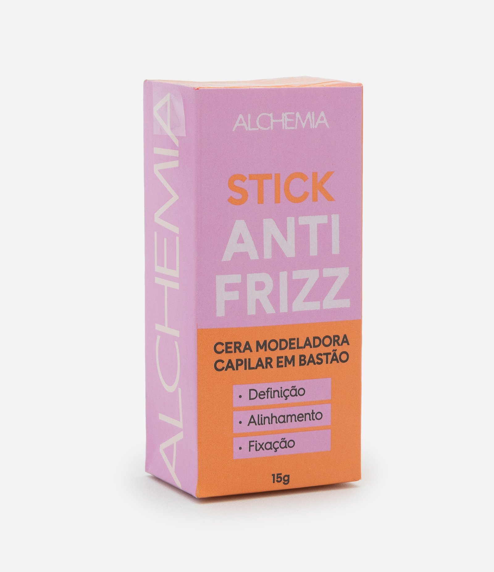 Stick Anti Frizz Cera Modeladora Capilar Alchemia INCOLOR 2