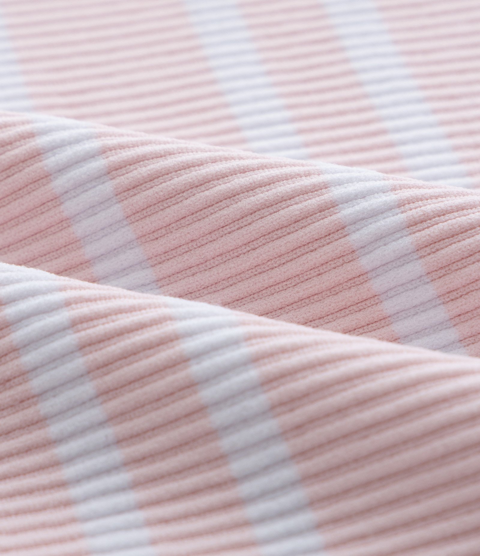 Camiseta Infantil Seamless com Estampa Listrada - Tam 5 a 14 Anos Rosa/Branco 4