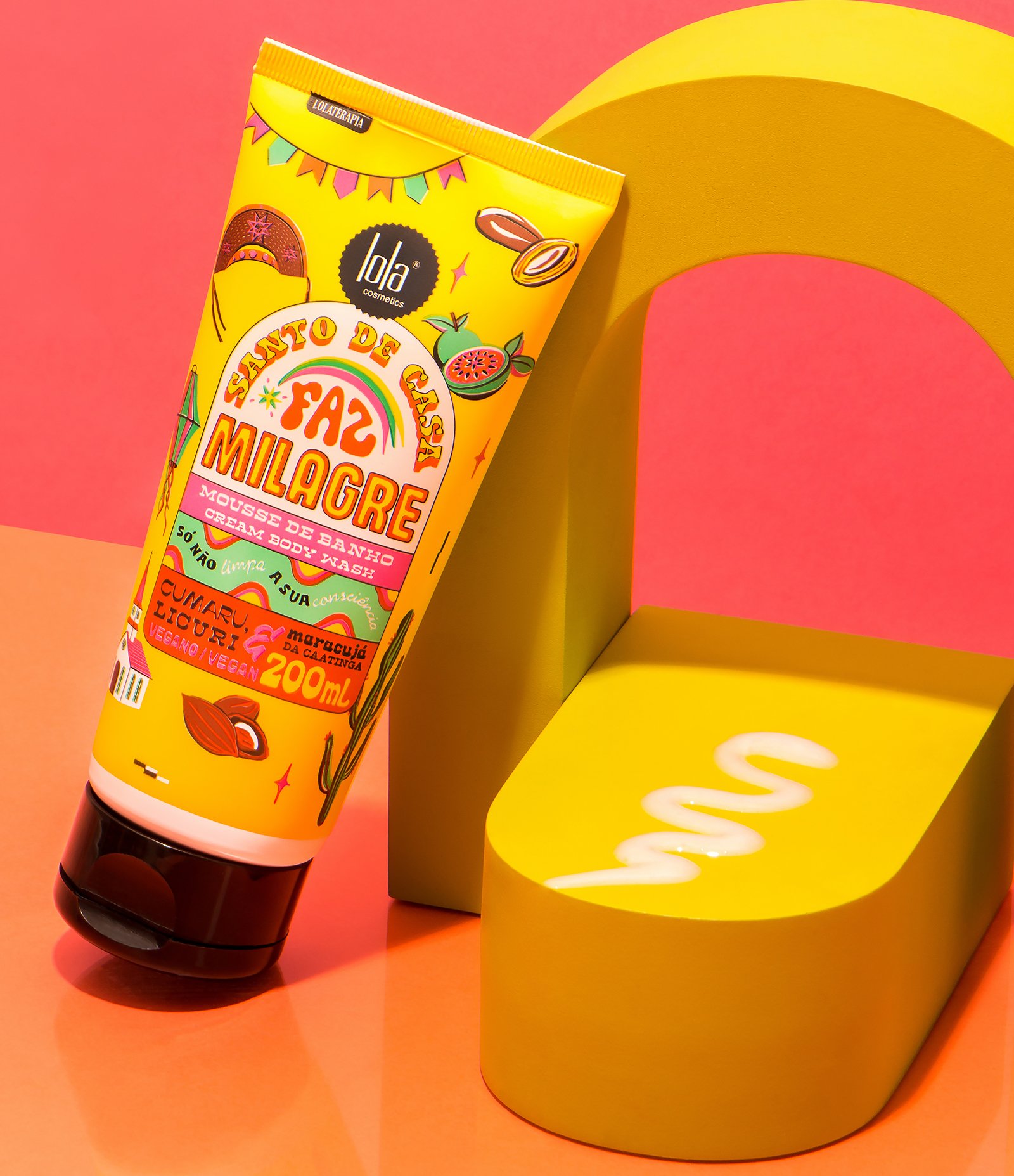 Mousse de Banho Santo de Casa Faz Milagre 200ml 1