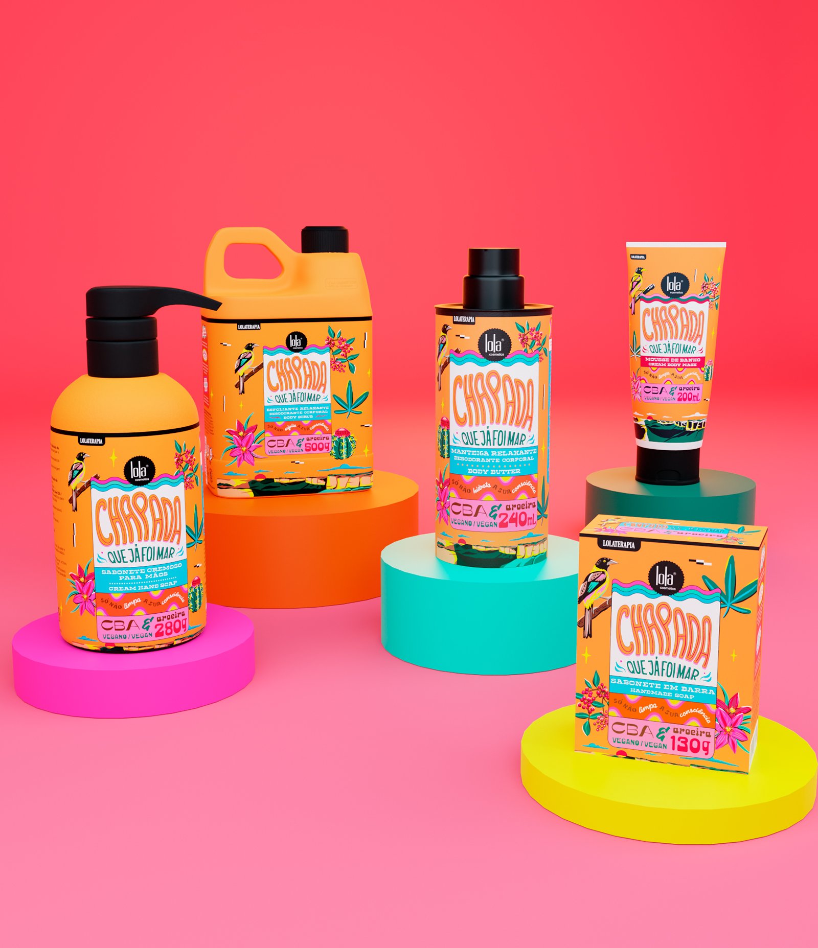 Mousse de Banho Chapada Que Ja Foi Mar  200ml 5