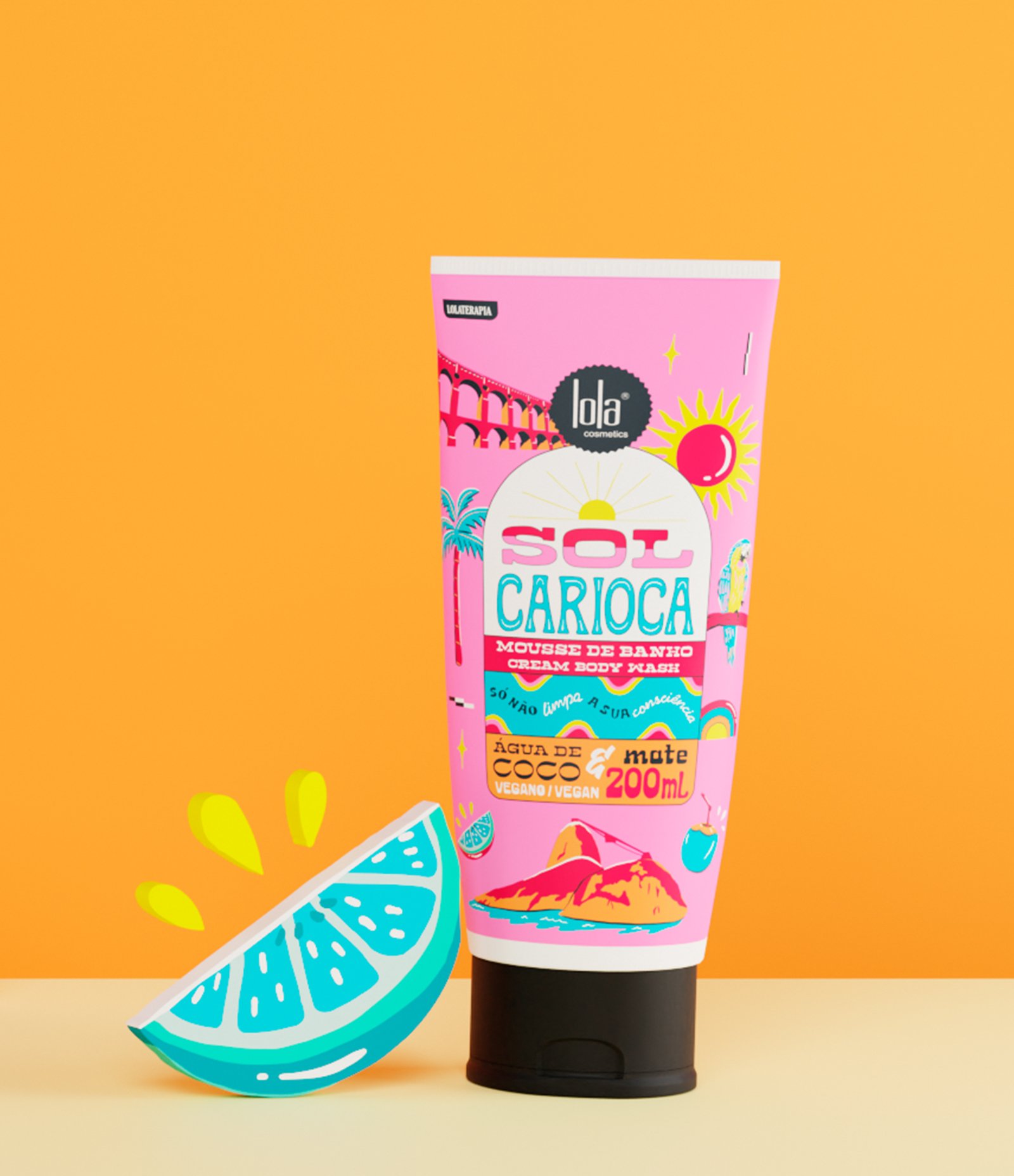 Mousse de Banho Sol Carioca 200ml 1