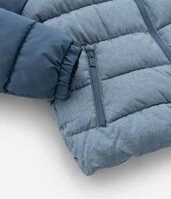 Jaqueta Infantil em Microfibra com Recortes - Tam 5 a 14 Anos