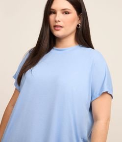 Blusa Básica em Ribana sem Cava Curve & Plus Size