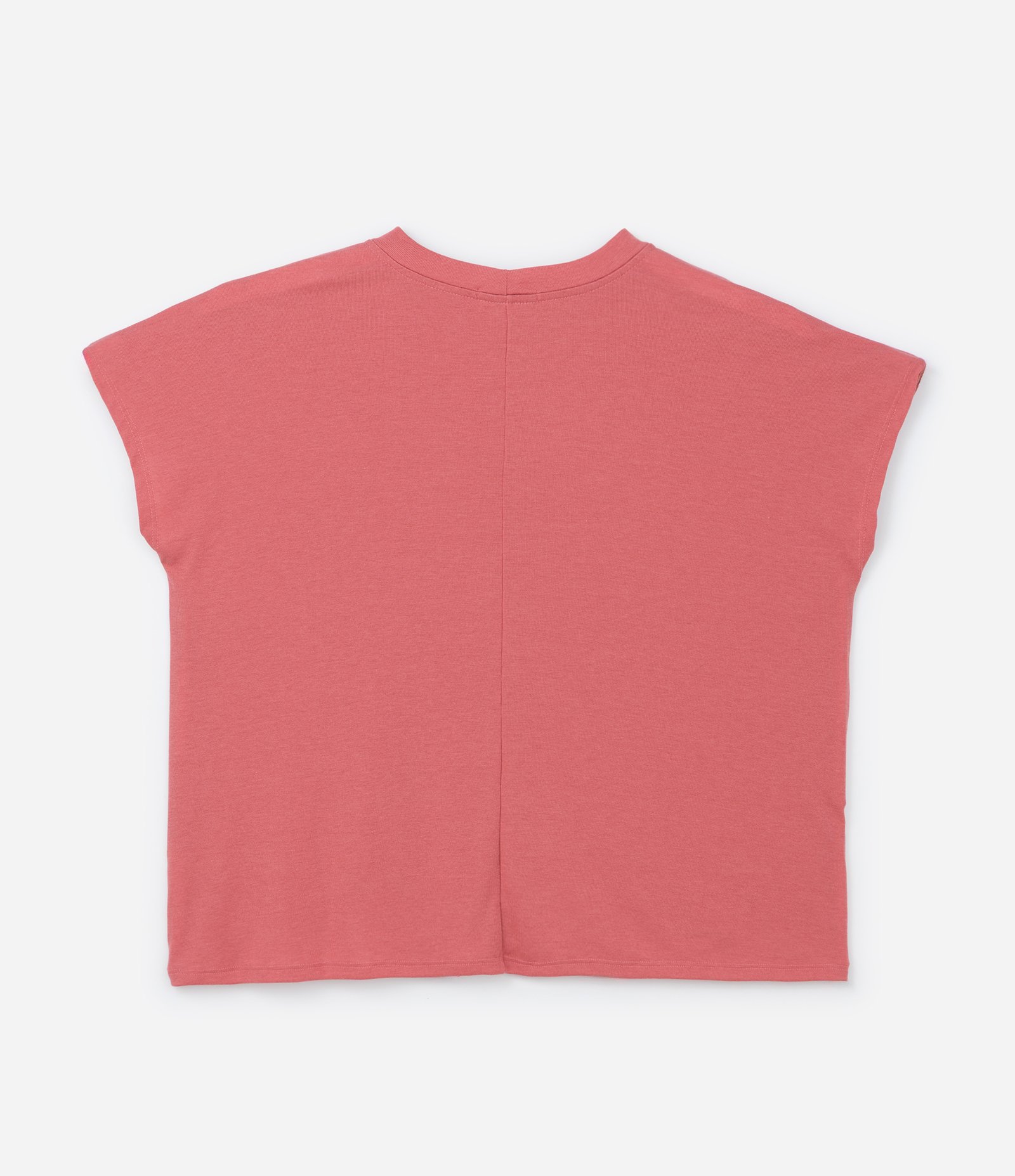 Blusa Básica em Ribana sem Cava Curve & Plus Size Salmão 5