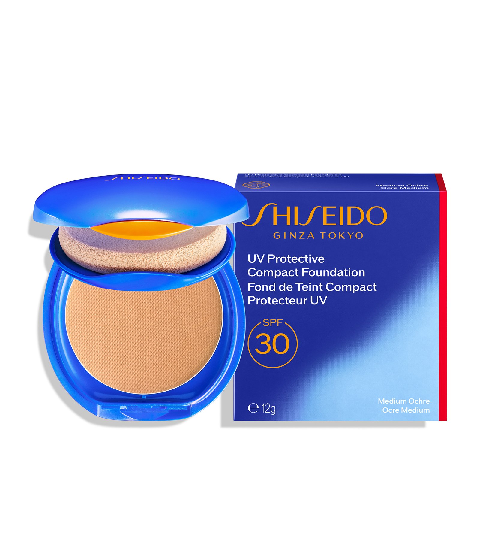 Pó Compacto UV Protective FPS30 Shiseido Naturochre 2