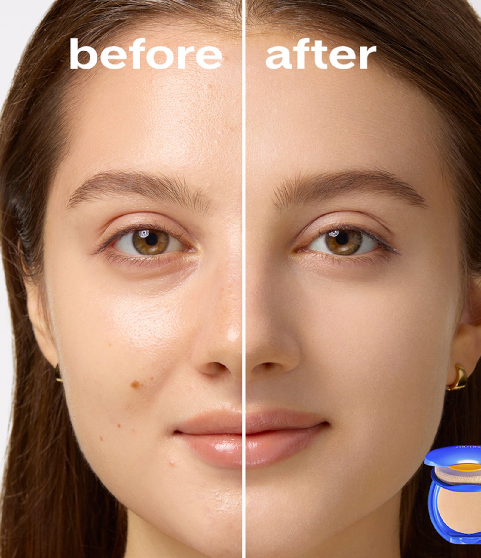 Pó Compacto UV Protective FPS30 Shiseido Naturochre 6