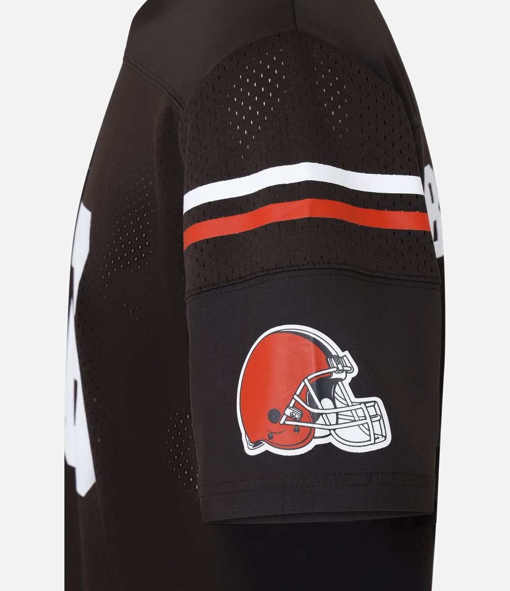 Camiseta Esportiva em Tecnologia Dry NFL Browns Marrom