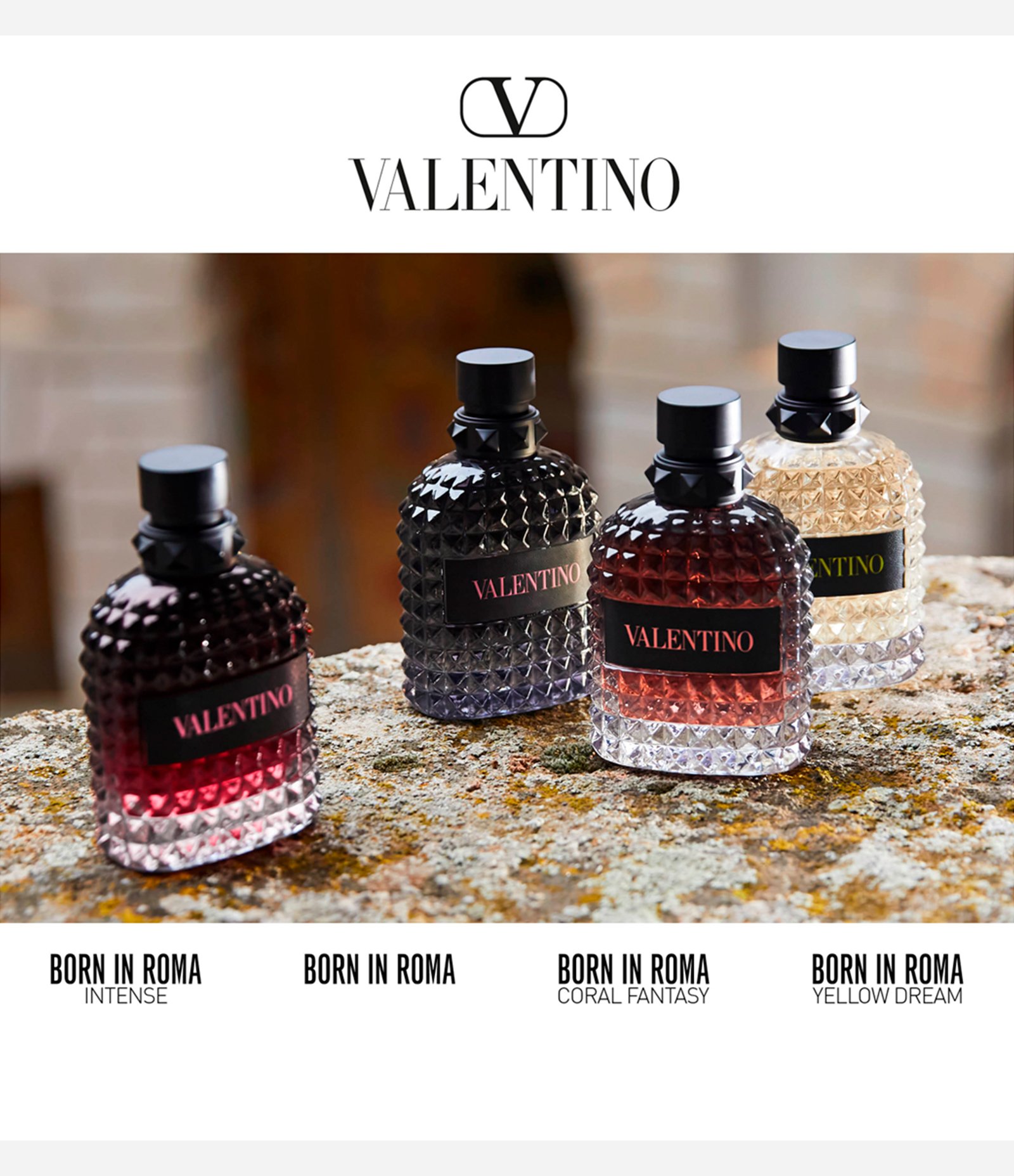 Perfume Valentino Born In Roma Uomo Eau de Toilette Masculino 100ml