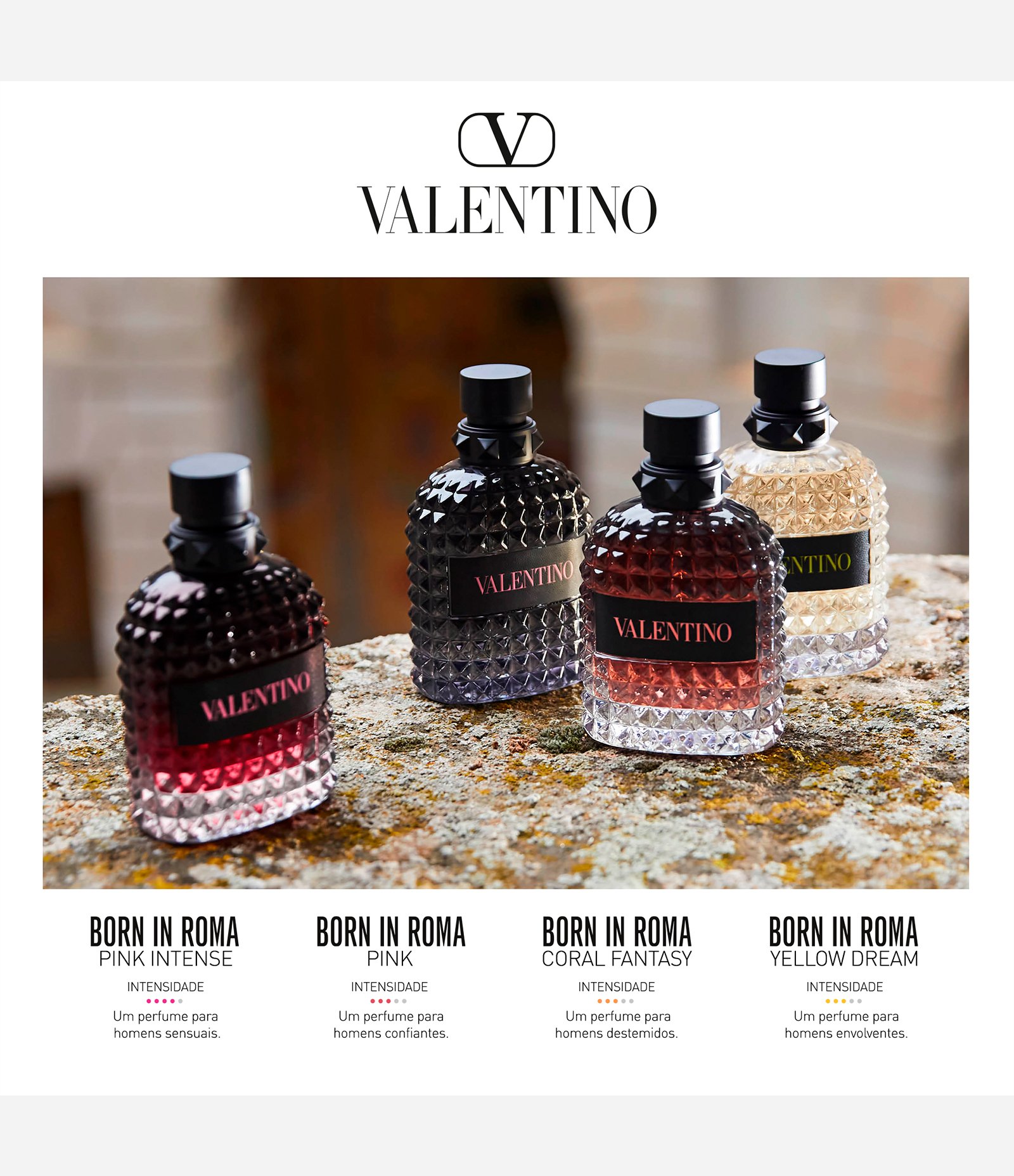 Perfume Valentino Born In Roma Uomo Intense Eau de Parfum