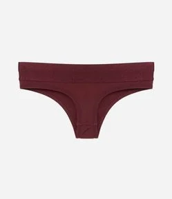 Calcinha Biquíni Texturizada em Poliamida Seamless