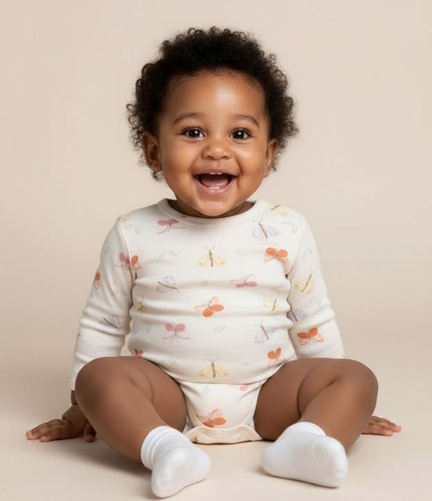 Cor: Bege | Tamanho: 9-12M