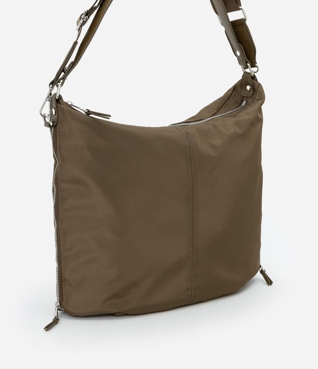 Bolsa Grande com Duas Alças e Zíper para Expansão