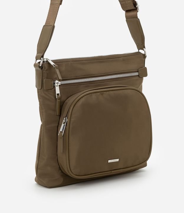 Bolsa Média com Bolso Externo Grande e Alça Regulável