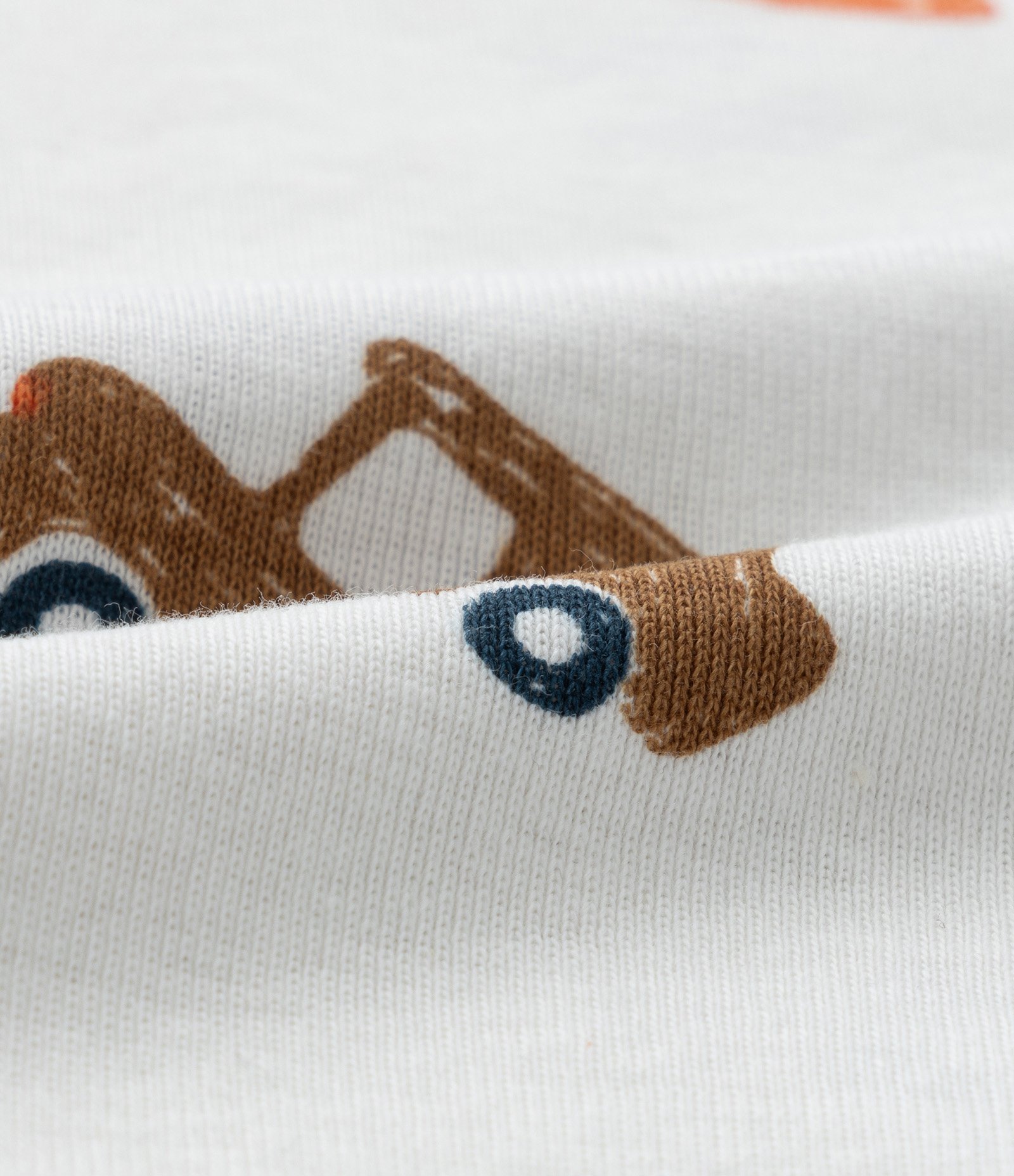 Body Infantil em Algodão com Estampa Carrinhos - Tam RN a 24 meses Branco 4