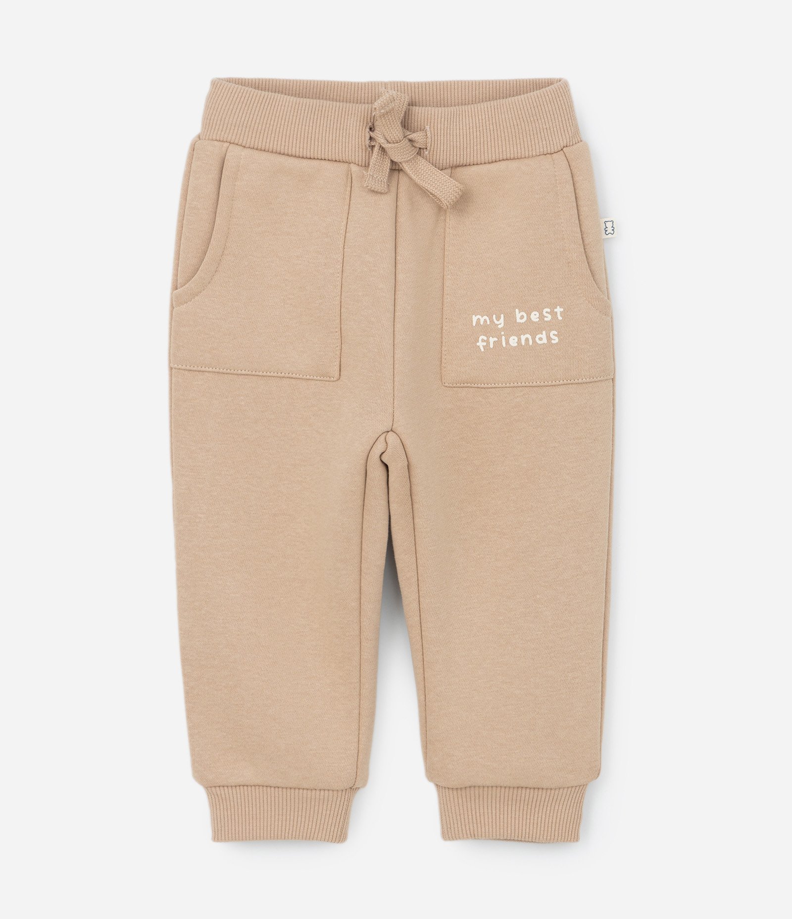 Conjunto Infantil com Recortes e Cara de Bichinhos - Tam 0 a 18 meses Bege/Azul 6