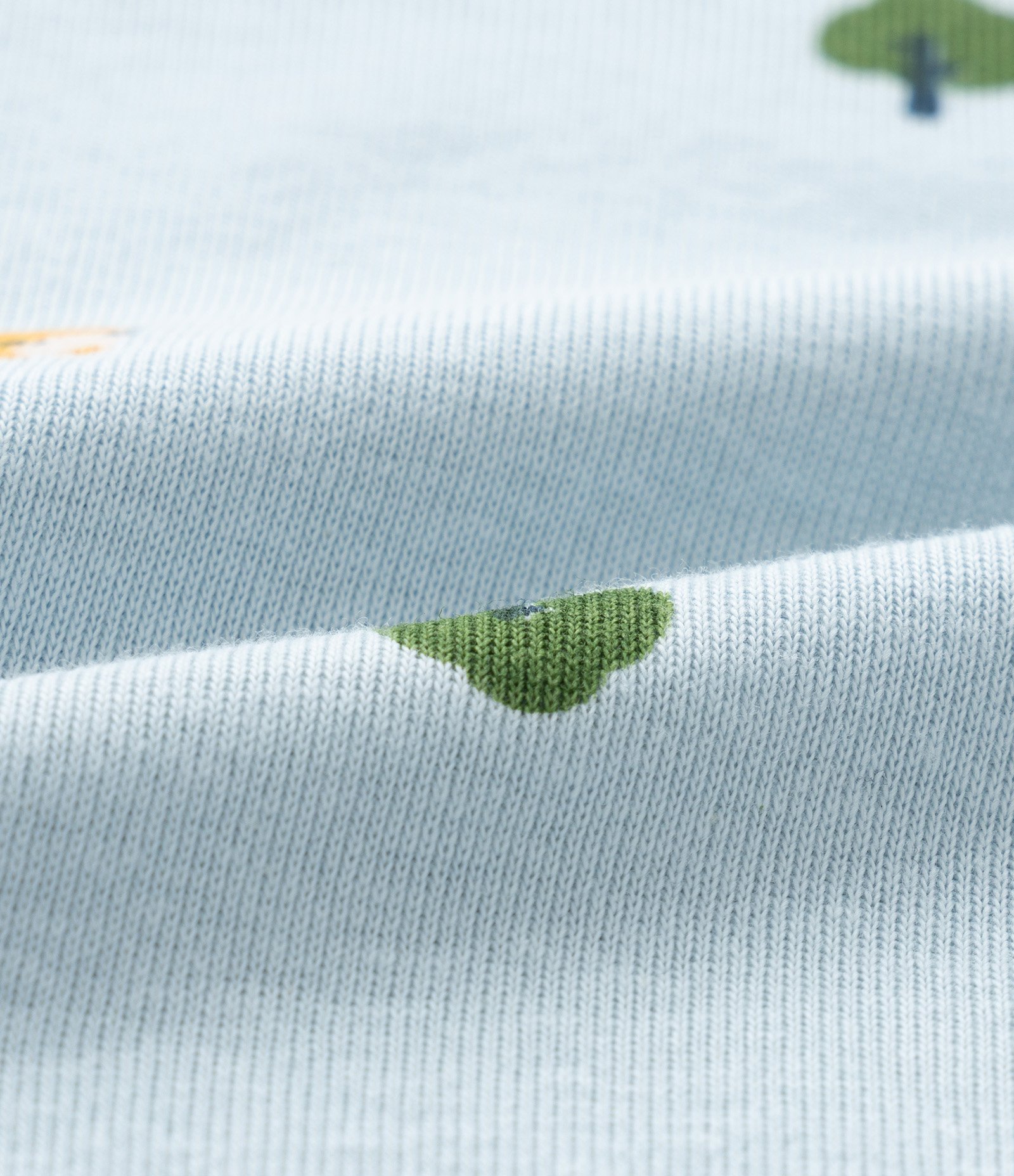 Body Infantil em Algodão com Mini Ícones - Tam RN a 18 meses Azul 4