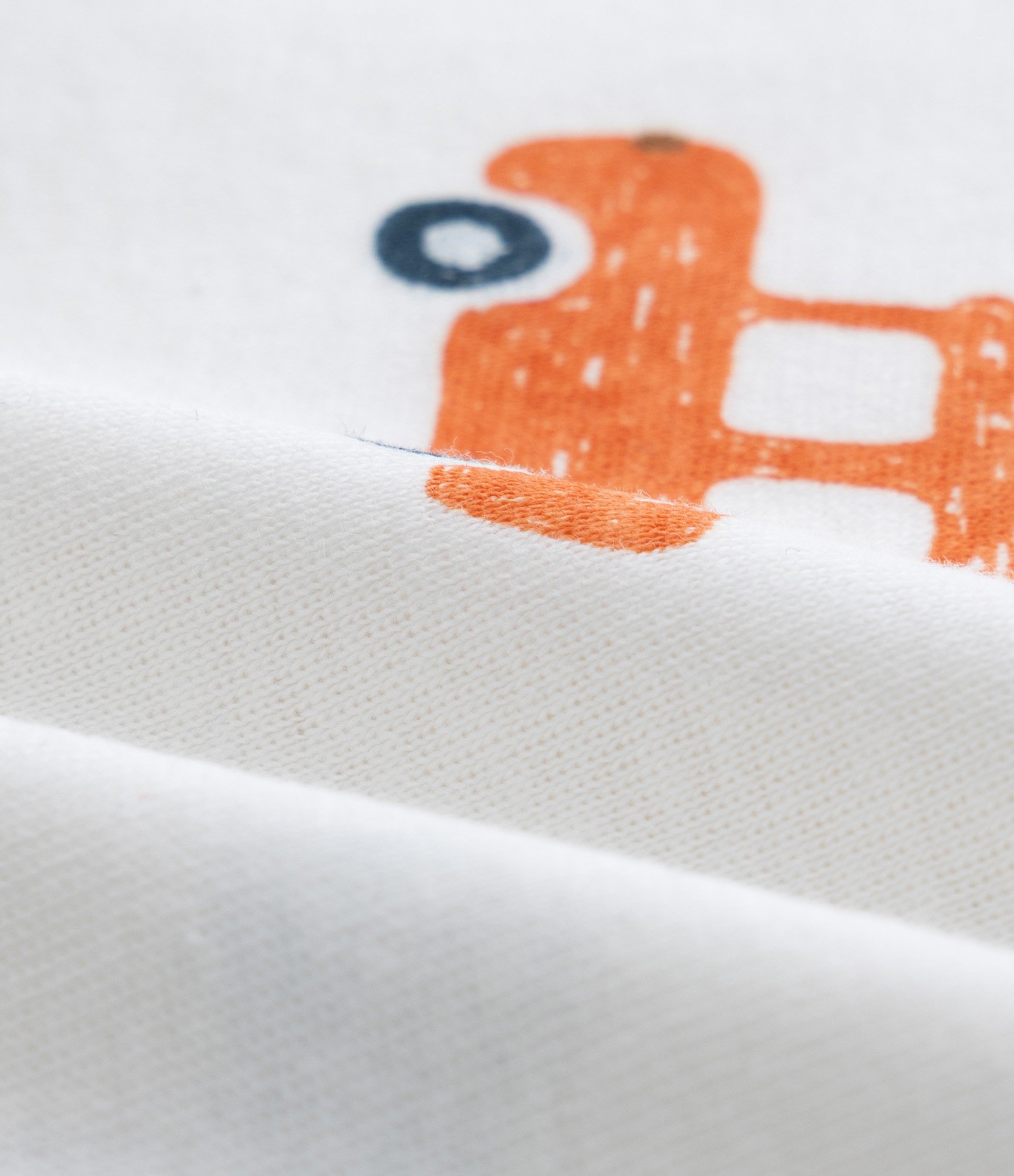 Body Infantil em Algodão com Estampa Carrinhos - Tam RN a 18 meses Branco 4