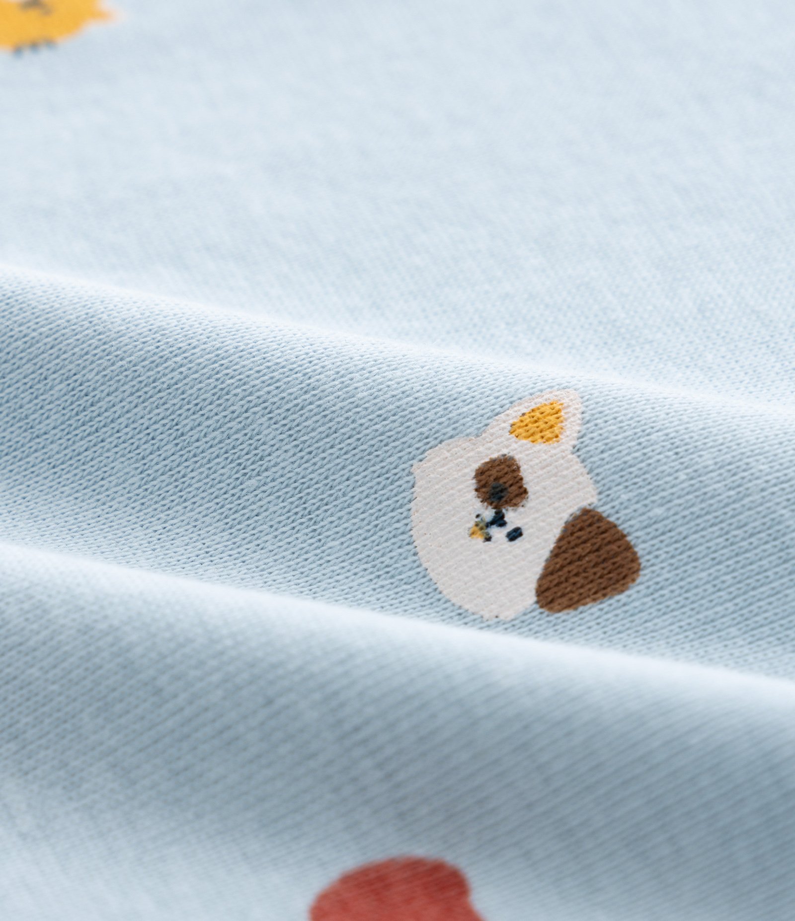 Body Infantil em Algodão com Estampa Mini Ícones - Tam RN a 18 meses Azul 4