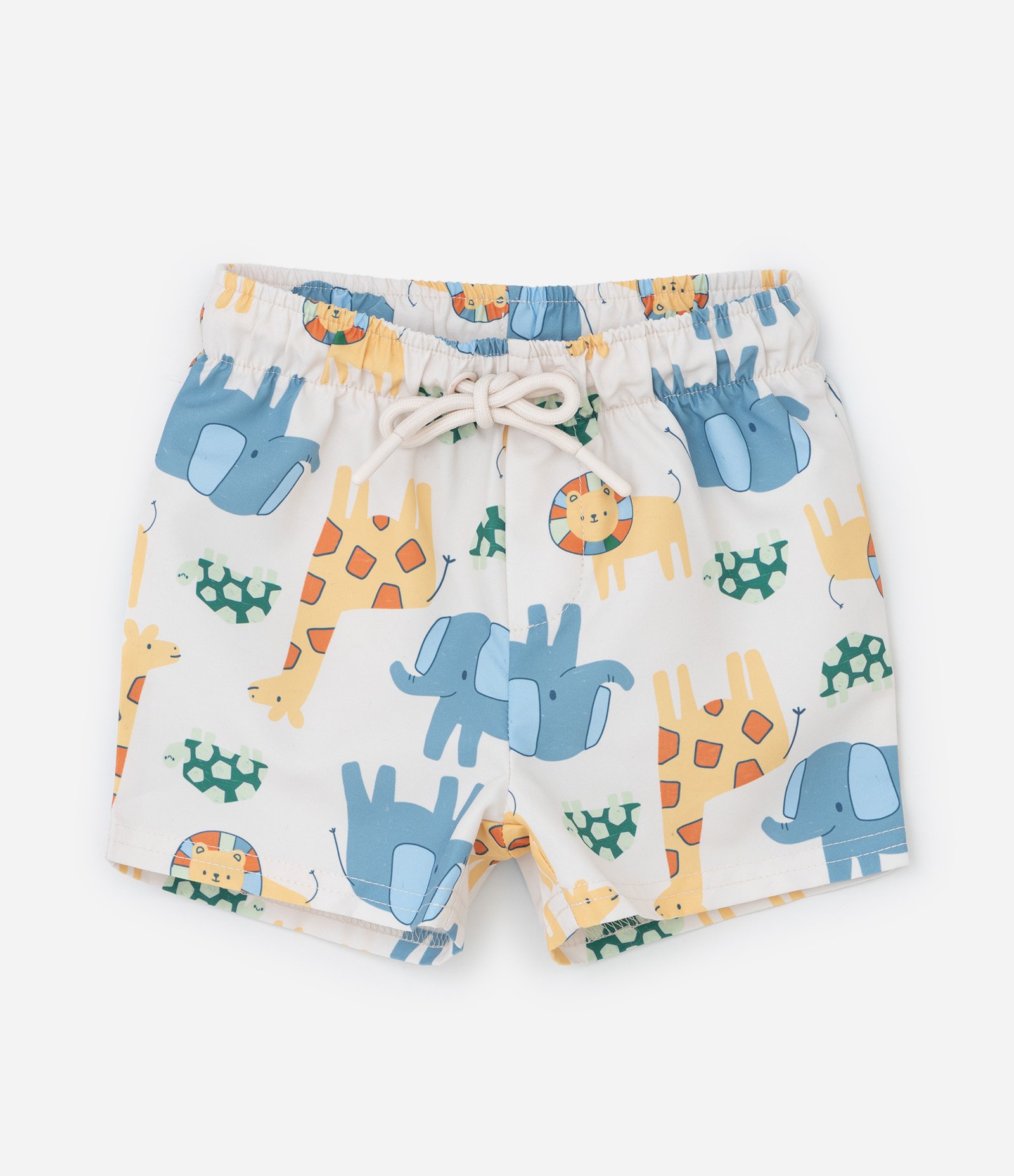 Conjunto Infantil com Estampa Bichinhos - Tam 3 a 18 meses Laranja 6