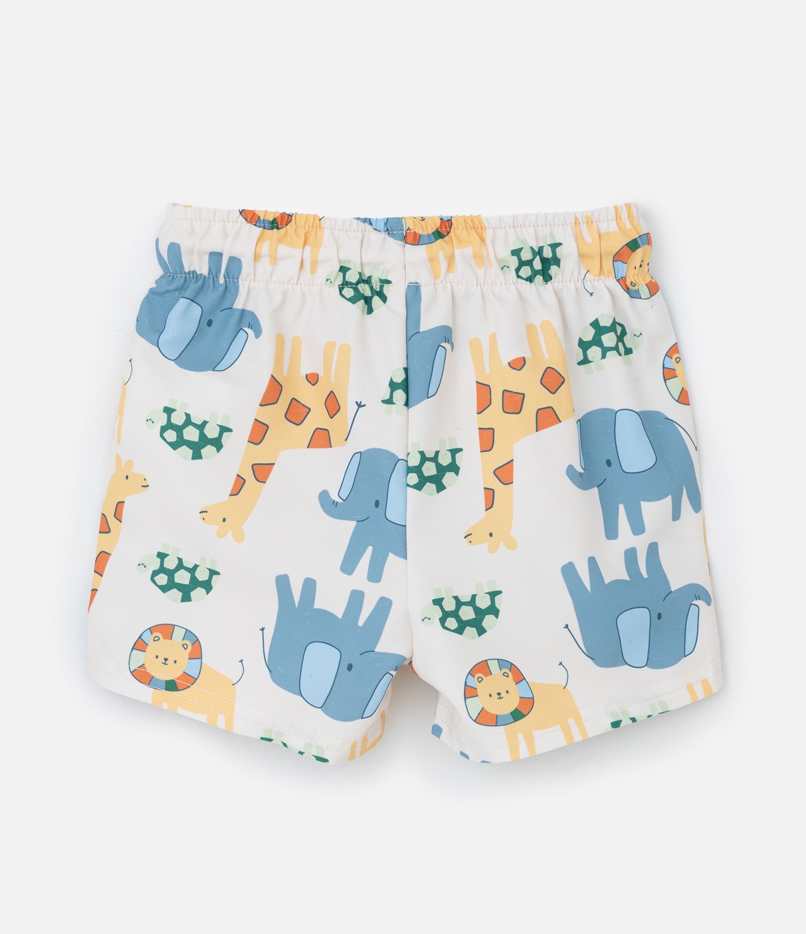 Conjunto Infantil com Estampa Bichinhos - Tam 3 a 18 meses Laranja 7