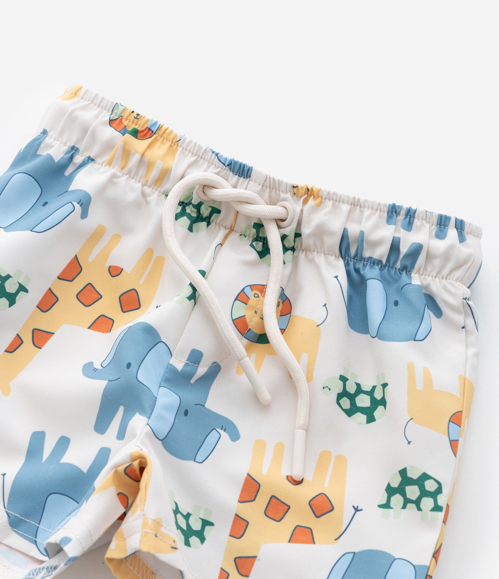 Conjunto Infantil com Estampa Bichinhos - Tam 3 a 18 meses Laranja 8