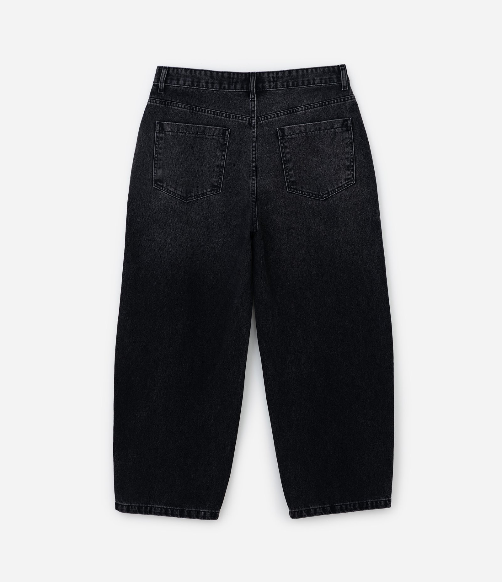 Calça Skater em Jeans Preto 6