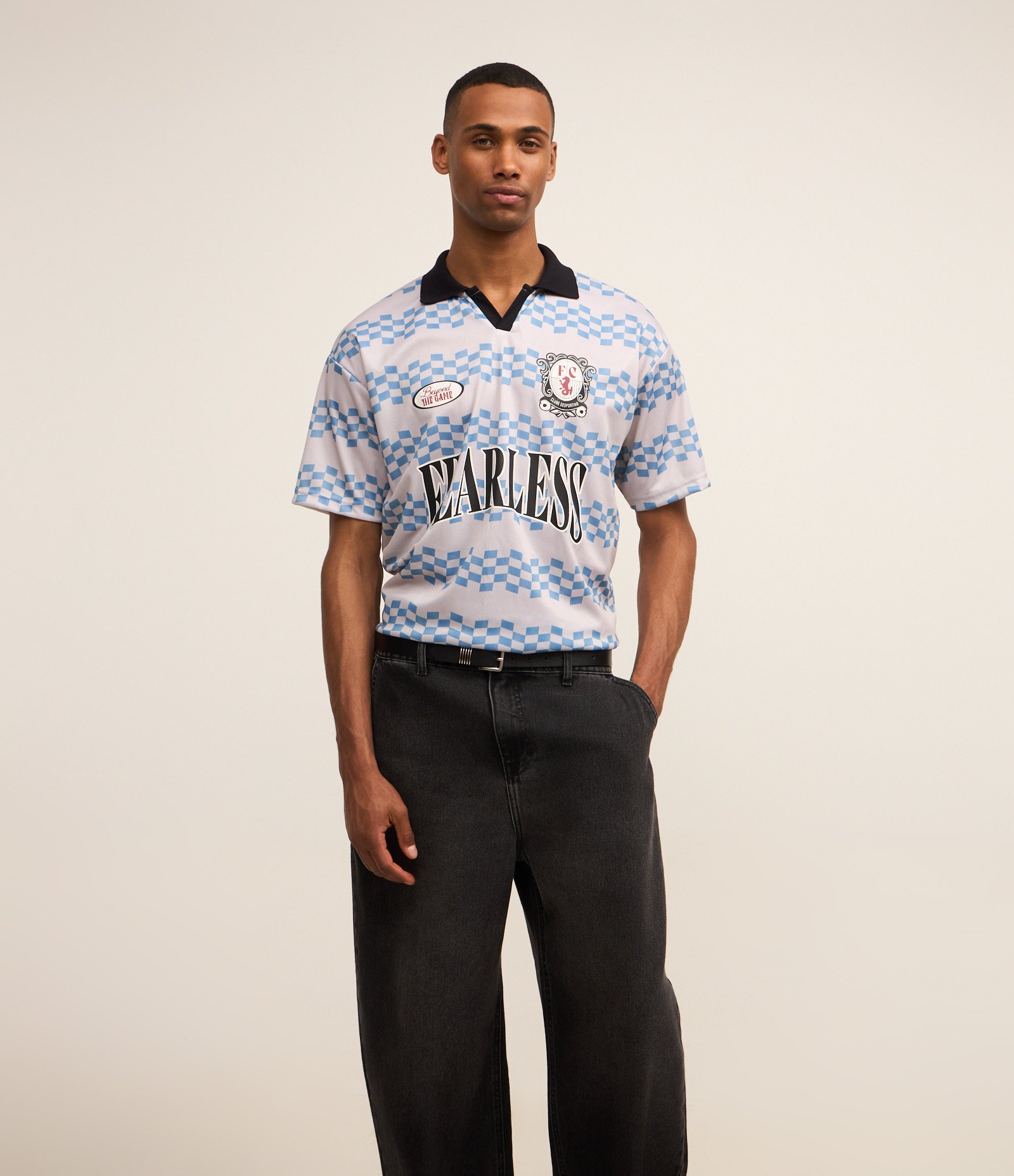 Calça Skater em Jeans Preto 4