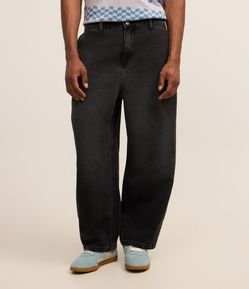 Calça Skater em Jeans