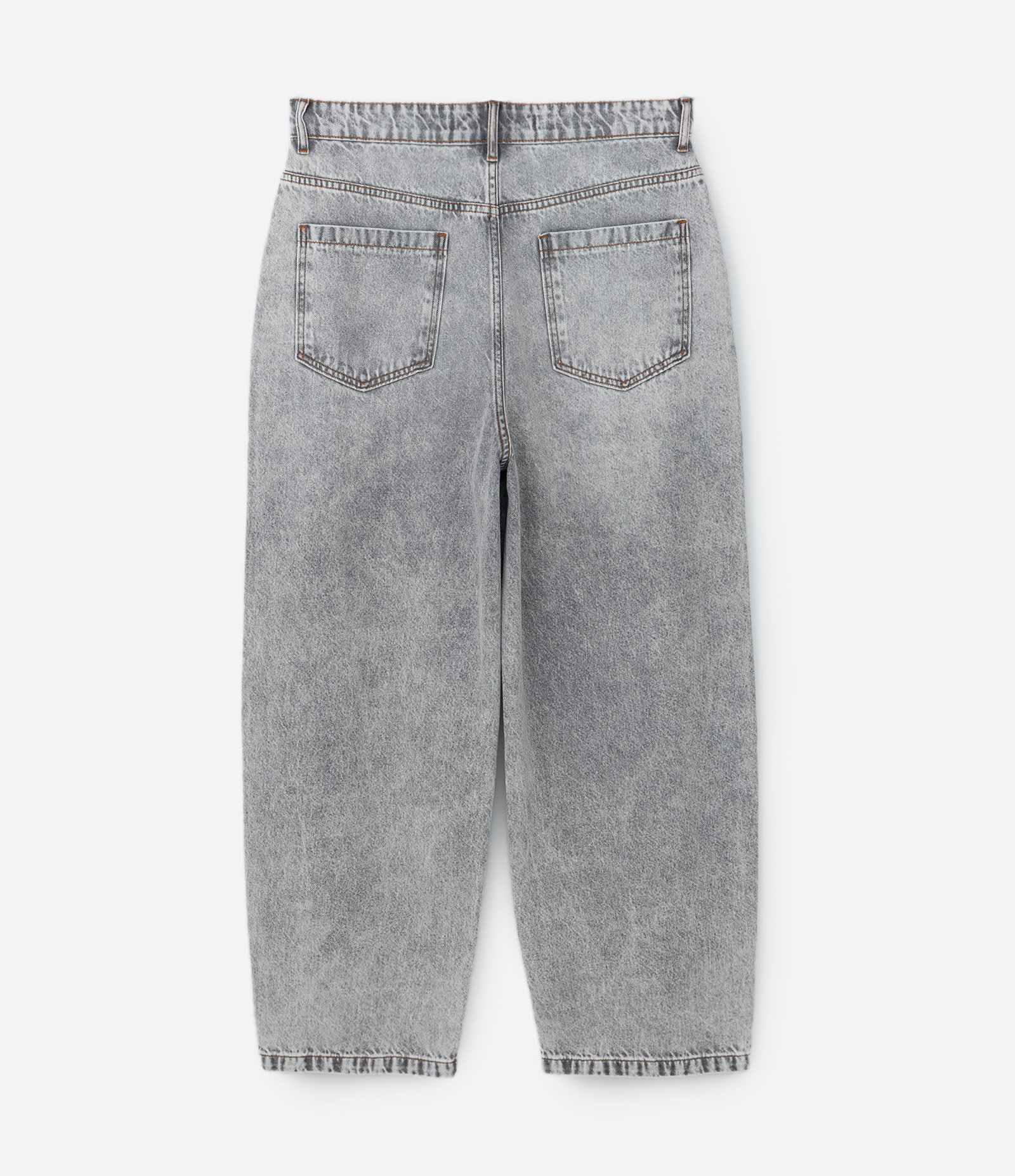 Calça Skater em Jeans Cinza 8